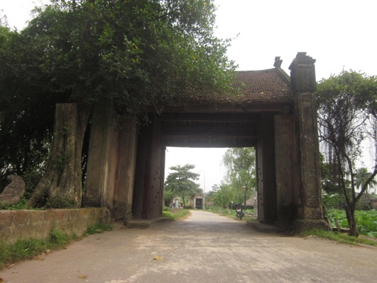Peaceful characteristics of Vietnamese village